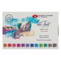 Imagem de Kit Pastilha Aquarela Nevskaya White Nights Tons Pasteis 12 Unidades