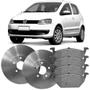 Imagem de Kit Pastilha Disco Dianteiro Volkswagen Fox 1.0 1.6 Com Anti Ruído Cobreq Hipper Freios