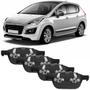 Imagem de Kit Pastilha Freio Cerâmica Peugeot 3008 2011 a 2016 Dianteira Fastpad Willtec