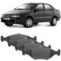 Imagem de Kit Pastilha Freio Fiat Marea 98 a 2000 Dianteira Teves Frasle - Fras-le