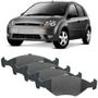 Imagem de Kit Pastilha Freio Ford Fiesta Hatch 95 a 2009 Dianteira Teves Cobreq