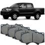 Imagem de Kit Pastilha Freio Hilux 2009 a 2018 Dianteira Sumitomo Cobreq