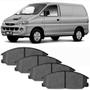 Imagem de Kit Pastilha Freio Hyundai H1 2.4 2.5 97 a 2001 Dianteira Akebono SYL 1262