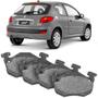 Imagem de Kit Pastilha Freio Peugeot 207 2009 a 2013 Traseira Bendix Lonaflex