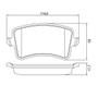 Imagem de Kit Pastilha Freio Traseira A4 2.0 2008 a 2015 Lucas COBREQ