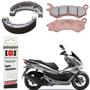 Imagem de Kit Pastilha + Lona Honda Pcx 150 2013 2014 2015 2016 2017