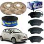 Imagem de Kit Pastilha SYL Disco Hipper Freios Fiat 500 2011 2012 2013 2014 2015....