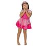 Imagem de Kit Patinete Rosa para Meninas + Fantasia de Princesa Pink