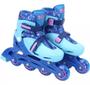 Imagem de Kit Patins 04 Rodas Com Proteçao Tam 32 Stitch Bbr Toys