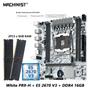 Imagem de Kit PC Gamer Intel Xeon E5 2670 V3 - Placa-Mãe X99 - 16GB RAM - NVMe M.2