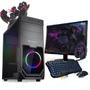 Imagem de Kit PC Gamer Neologic Start NLI81416 Ryzen 3 2200G 8GB ( Radeon Vega 8 Integrado) 1TB + Monitor 21,5