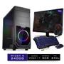 Imagem de Kit PC Gamer Neologic Start NLI81435 Ryzen 5 2400G 8GB (Radeon RX Vega 11 Integrado) SSD 240GB + Monitor 19,5