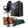 Imagem de Kit PC Gamer Smart SMT81467 Intel i5 8GB (GeForce GTX 1650 4GB) 1TB + Monitor 19,5 + Cadeira Gamer