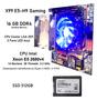Imagem de Kit PC Gamer X99 Xeon E5 2680v4 14 Núcleos (Ryzen 5 5600) + 16GB DDR4 + SSD 512GB +Cooler 2 Fans LED