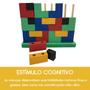 Imagem de Kit Pedagógico Educativo Jogo Tetris e Torre Hanói Madeira
