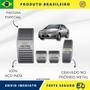 Imagem de KIT Pedaleira de Carro E Descanso de PÉ 100% AÇO INOX modelo do carro Vectra Elegance 2005 Acima  Envio Rápido Brasil