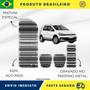 Imagem de KIT Pedaleira de Carro E Descanso de PÉ 100% AÇO INOX modelo do carro Volkswagen Crossfox 2003 acima Envio Rápido Brasil
