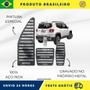 Imagem de KIT Pedaleira e Descanso de Carro 100% AÇO INOX do carro Jeep Renegade Automático 2015 acima serve com perfeição Premium Envio Rápido Brasil