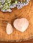 Imagem de Kit Pedra Natural Quartzo Rosa: Pingente e Coração - Amor