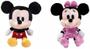 Imagem de Kit Pelúcia Original Disney Mickey Minnie Big Head