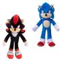 Imagem de Kit Pelúcia Sonic e Shadow 25cm do Filme Sonic 3 -  Sunny