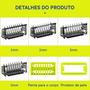 Imagem de Kit Pentes Guia com Estojo para Philips One Blade - Yinke 7 peças. Acessório de Barbear. Compatível: QP2520/21 QP2530 QP2620 QP2724 e QP2824