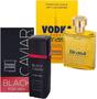 Imagem de Kit perfume Black Caviar + Vodka Brasil - Paris Elysees