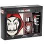 Imagem de Kit Perfume La Casa de Papel Masculino Edt 100ml + Gel Chuveiro 150ml + Bolsa Sofisticada