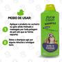 Imagem de Kit Perfume P/ Pets 120ml + Escova de Banho Para Pets com Reservatório + Shampoo Pet Vitaminas 700ml