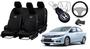 Imagem de Kit Personalidade Couro Bancos Honda Civic 2011-2017 + Volante + Chaveiro