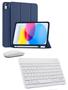 Imagem de Kit Personalidado de Capa Smart, Teclado e Mouse Bluethooth Compatível Com IPad 10 Geração