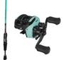 Imagem de Kit pesca carretilha saint plus accept 8000h direita + vara saint accept 581-bc 1,73m 8-20lbs 