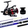 Imagem de Kit Pesca Pesada Vara Verano Surf Molinete Prisma 6000 5 Rol