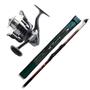 Imagem de Kit Pesca Vara Immortal Spin 3,00m E Molinete Omega 2000 Drag 4kg