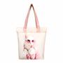 Imagem de Kit Pet Feminino Gatinho com Bolsa, Necessaire e Chinelo, Magicc