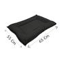 Imagem de Kit Pet Pequeno Cama Futon com Sanitário Grama e Acessórios