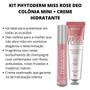 Imagem de Kit Phytoderm Miss Rose Deo Colônia Mini + Creme Hidratante