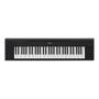 Imagem de Kit Piano Digital NP 15B Piaggero Preto 61 Teclas com Fonte Bivolt Yamaha e Suporte em X