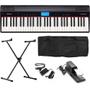 Imagem de Kit Piano Digital Roland Go-61p 61 Teclas Bluetooh + Sustain