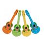 Imagem de Kit Piano Teclado Musical Violão Infantil Com Microfone Viola Brinquedos
