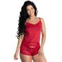 Imagem de Kit Pijama Robe Kimono mais Short Doll de Dormir Linha Noite  040_790