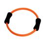 Imagem de Kit Pilates Overball 25cm Laranja + Arco Anel Flexivel + Colchonete 1,70m  Liveup Sports 