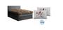 Imagem de Kit Pillow Top Queen Size Com 2 Travesseiros Siliconados Várias Cores