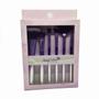 Imagem de Kit Pincel de Maquiagem AnyColor 6 pcs Purple/Silver