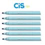 Imagem de Kit Pincel Marcador Para Quadro Branco Bpx C/6 Uni Azul- Cis