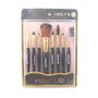 Imagem de Kit Pincel Para Maquiagem Meily's Preto C/8 Mkp-146