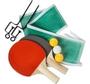 Imagem de Kit Ping Pong 2 Raquetes 3 Bolas e Rede