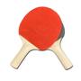 Imagem de Kit Ping Pong 2 raquetes 3 bolinhas jogo de Tenis de Mesa Esporte Infantil e Profissional