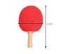 Imagem de Kit Ping Pong 2 Raquetes 3 Bolinhas Lisas Jogo Tênis De Mesa - Lifestyle