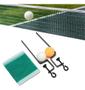 Imagem de Kit Ping Pong Tênis De Mesa - 2 Raquetes + 3 Bolas + 1 Rede